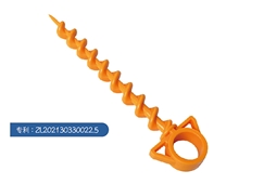 D014 Spiral ground nail